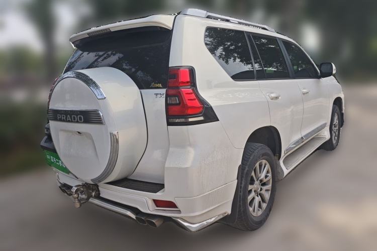 Used Toyota Prado 2018 3.5L Automatic TX-L NAVI with Rear-Mounted Spare Tire Rear Right 45 Deg