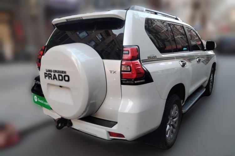Used Toyota Prado 2018 3.5L Automatic TX-L with Rear-Mounted Spare Tire Rear Right 45 Deg