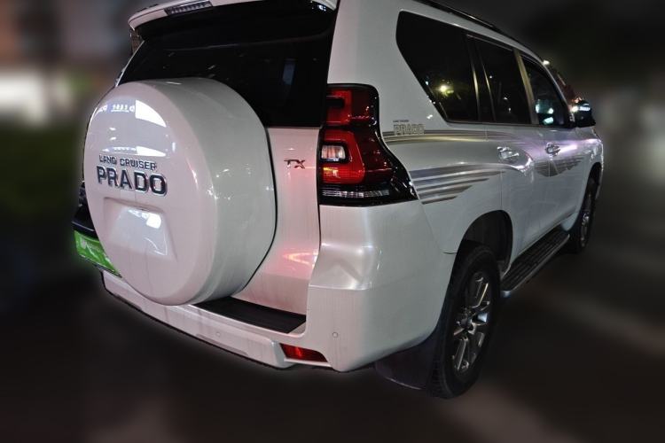 Used Toyota Prado 2018 3.5L Automatic TX-L with Rear-Mounted Spare Tire Rear Right 45 Deg