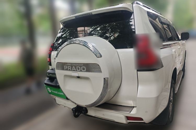 Used Toyota Prado 2018 3.5L Automatic TX-L with Rear-Mounted Spare Tire Rear Right 45 Deg