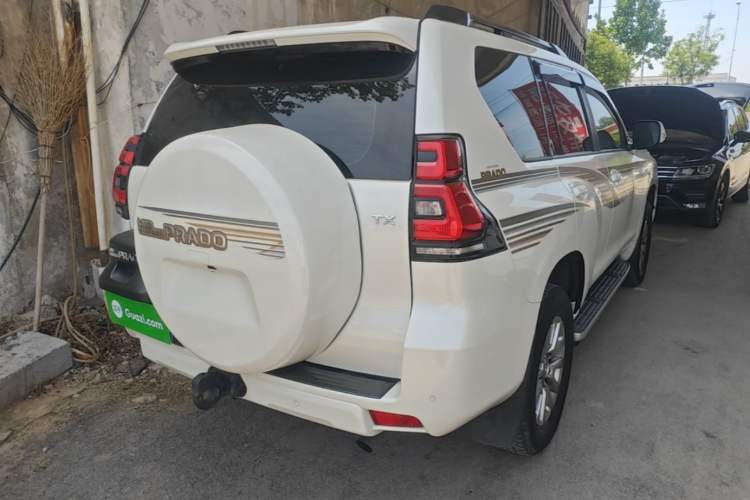 Used Toyota Prado 2018 3.5L Automatic TX-L NAVI with Rear-Mounted Spare Tire Rear Right 45 Deg