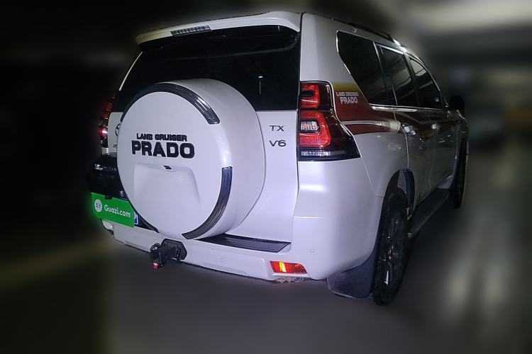 Used Toyota Prado 2018 3.5L Automatic TX-L NAVI with Rear-Mounted Spare Tire Rear Right 45 Deg