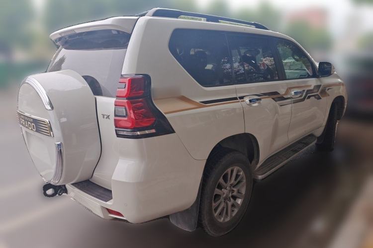 Used Toyota Prado 2018 3.5L Automatic TX-L with Rear-Mounted Spare Tire Rear Right 45 Deg