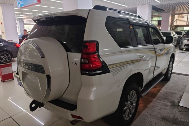 Used Toyota Prado 2018 3.5L Automatic TX-L NAVI with Rear-Mounted Spare Tire Rear Right 45 Deg