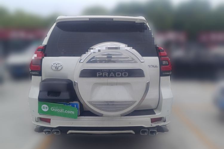 Used Toyota Prado 2018 3.5L Automatic TX-L with Rear-Mounted Spare Tire Rear