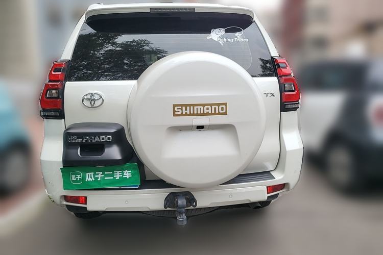 Used Toyota Prado 2018 3.5L Automatic TX-L with Rear-Mounted Spare Tire Rear