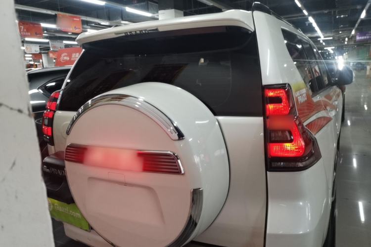 Used Toyota Prado 2018 3.5L Automatic TX-L with Rear-Mounted Spare Tire Rear