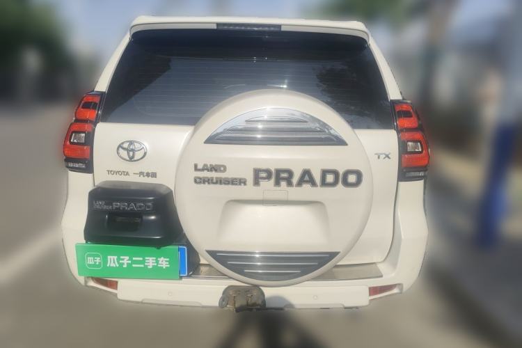 Used Toyota Prado 2018 3.5L Automatic TX-L with Rear-Mounted Spare Tire Rear