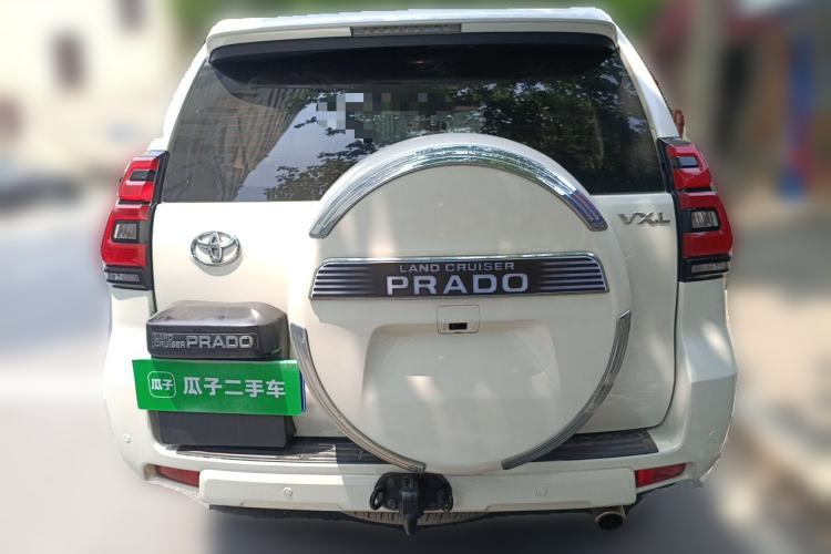 Used Toyota Prado 2018 2.7L TX Aluminum Wheels Underbody Mounting Base Version – Middle East Rear
