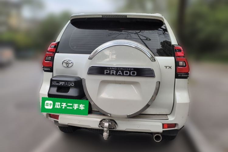 Used Toyota Prado 2018 3.5L Automatic TX-L with Rear-Mounted Spare Tire Rear