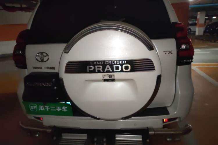 Used Toyota Prado 2018 3.5L Automatic TX-L with Rear-Mounted Spare Tire Rear