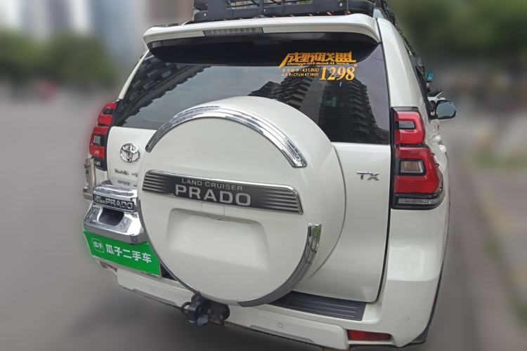 Used Toyota Prado 2018 3.5L Automatic TX-L with Rear-Mounted Spare Tire Rear