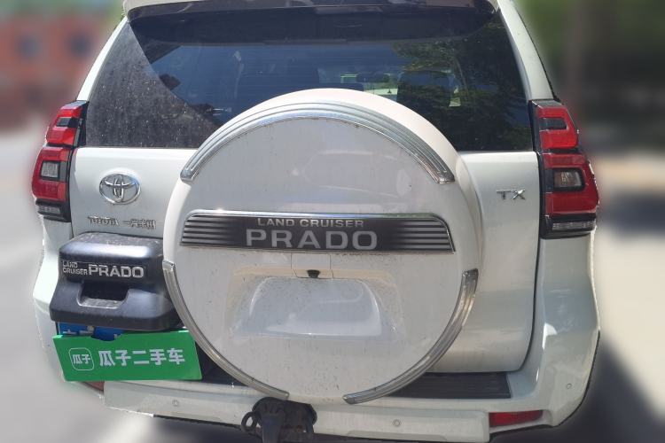 Used Toyota Prado 2018 3.5L Automatic TX-L with Rear-Mounted Spare Tire Rear