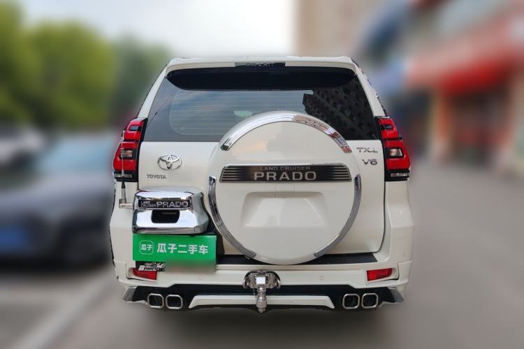 Used Toyota Prado 2018 3.5L Automatic TX-L with Rear-Mounted Spare Tire Rear