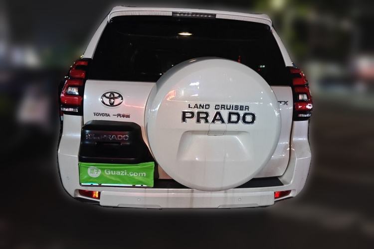 Used Toyota Prado 2018 3.5L Automatic TX-L with Rear-Mounted Spare Tire Rear