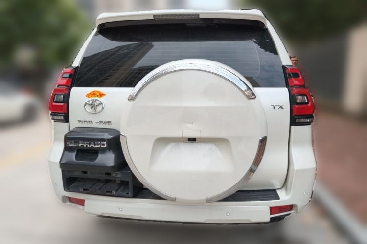 Used Toyota Prado 2018 3.5L Automatic TX-L with Rear-Mounted Spare Tire Rear