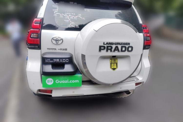 Used Toyota Prado 2018 3.5L Automatic VX NAVI with Rear-Mounted Spare Tire Rear