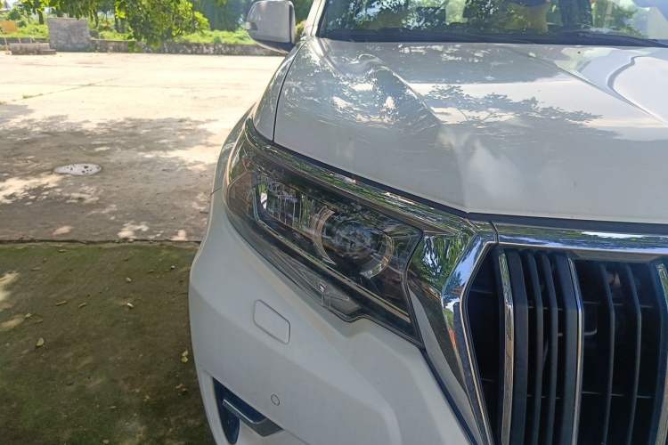 Used Toyota Prado 2018 3.5L Automatic TX-L NAVI with Rear-Mounted Spare Tire Right Front Headlight