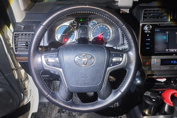 Used Toyota Prado 2018 3.5L Automatic TX-L with Rear-Mounted Spare Tire Steering Wheel