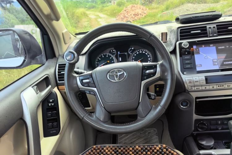 Used Toyota Prado 2018 3.5L Automatic TX-L NAVI with Rear-Mounted Spare Tire Steering Wheel