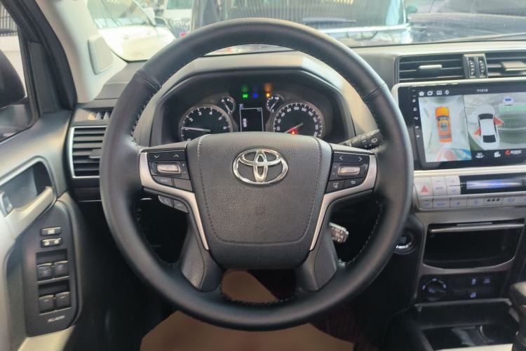 Used Toyota Prado 2018 3.5L Automatic TX-L with Rear-Mounted Spare Tire Steering Wheel