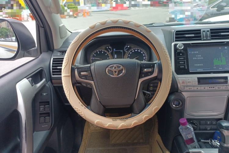 Used Toyota Prado 2018 3.5L Automatic TX-L with Rear-Mounted Spare Tire Steering Wheel