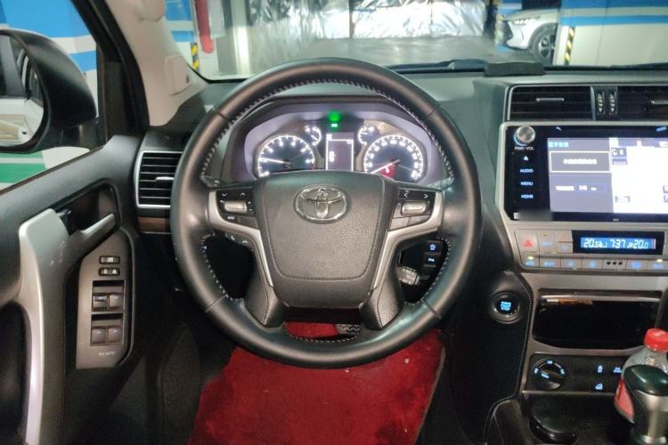 Used Toyota Prado 2018 3.5L Automatic TX-L with Rear-Mounted Spare Tire Steering Wheel
