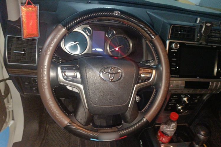 Used Toyota Prado 2018 3.5L Automatic VX NAVI with Rear-Mounted Spare Tire Steering Wheel
