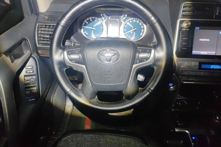 Used Toyota Prado 2018 3.5L Automatic TX-L with Rear-Mounted Spare Tire Steering Wheel