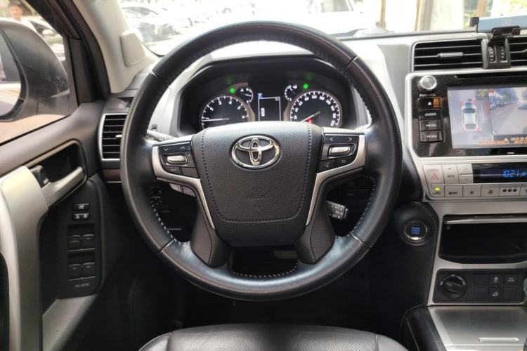 Used Toyota Prado 2018 3.5L Automatic TX-L with Rear-Mounted Spare Tire Steering Wheel
