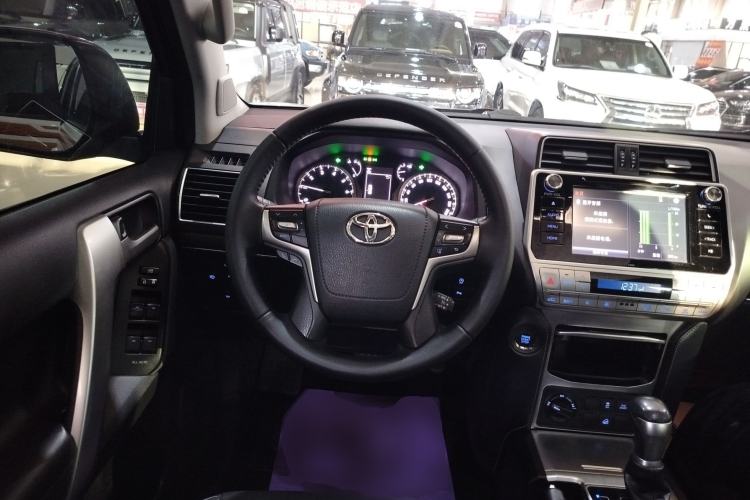 Used Toyota Prado 2018 3.5L Automatic TX-L with Rear-Mounted Spare Tire Steering Wheel