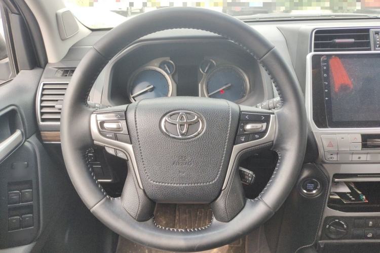 Used Toyota Prado 2018 3.5L Automatic TX-L with Rear-Mounted Spare Tire Steering Wheel