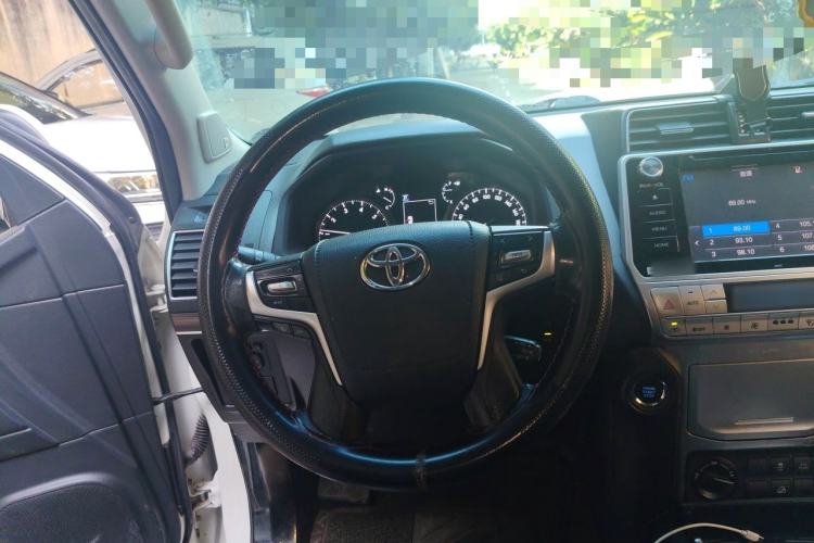 Used Toyota Prado 2018 3.5L Automatic TX-L NAVI with Rear-Mounted Spare Tire Steering Wheel