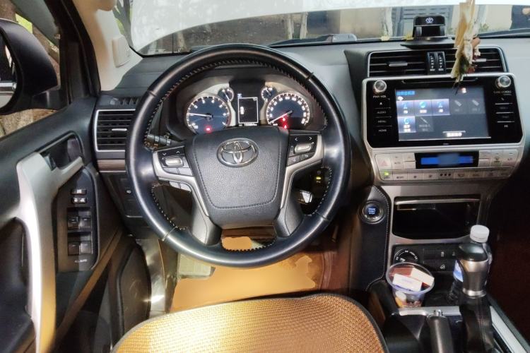 Used Toyota Prado 2018 3.5L Automatic TX-L with Rear-Mounted Spare Tire Steering Wheel