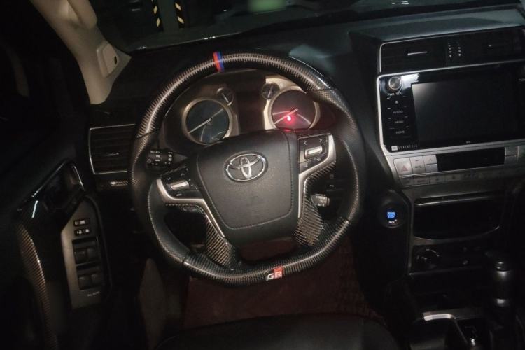 Used Toyota Prado 2018 3.5L Automatic TX-L NAVI with Rear-Mounted Spare Tire Steering Wheel