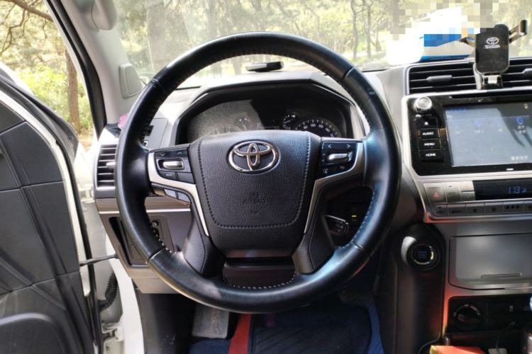 Used Toyota Prado 2018 3.5L Automatic TX-L with Rear-Mounted Spare Tire Steering Wheel
