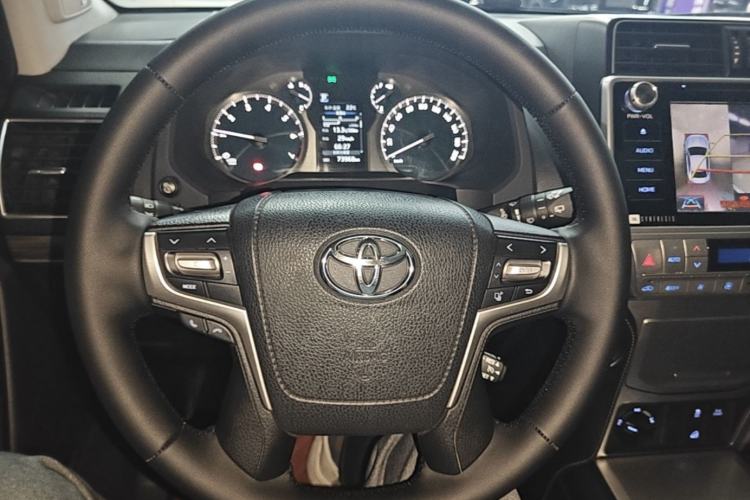 Used Toyota Prado 2018 3.5L Automatic TX-L NAVI with Rear-Mounted Spare Tire Steering Wheel