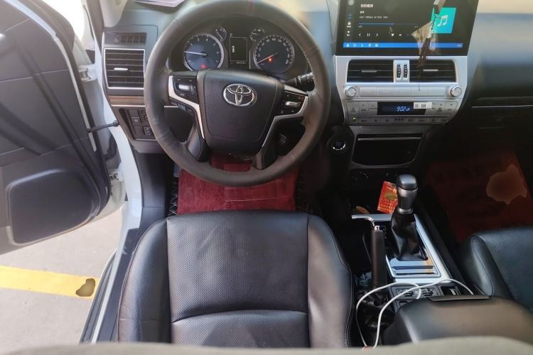 Used Toyota Prado 2018 3.5L Automatic TX-L with Rear-Mounted Spare Tire Steering Wheel