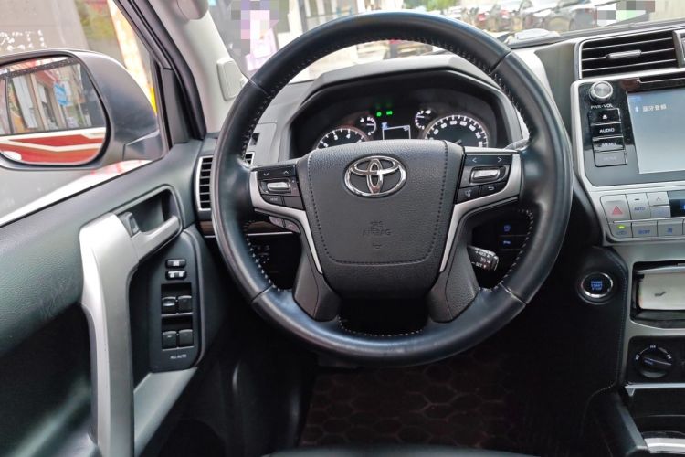 Used Toyota Prado 2018 3.5L Automatic TX-L with Rear-Mounted Spare Tire Steering Wheel