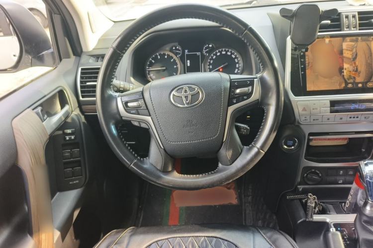 Used Toyota Prado 2018 3.5L Automatic TX-L with Rear-Mounted Spare Tire Steering Wheel