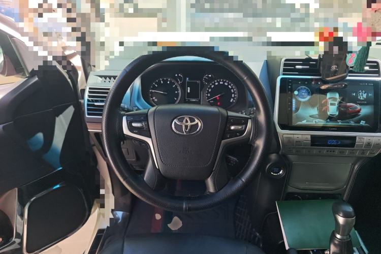 Used Toyota Prado 2018 3.5L Automatic TX-L with Rear-Mounted Spare Tire Steering Wheel