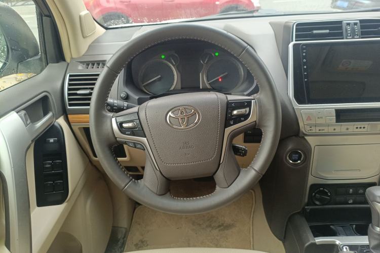 Used Toyota Prado 2018 3.5L Automatic TX-L with Rear-Mounted Spare Tire Steering Wheel