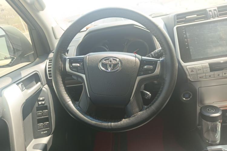 Used Toyota Prado 2018 3.5L Automatic TX-L with Rear-Mounted Spare Tire Steering Wheel