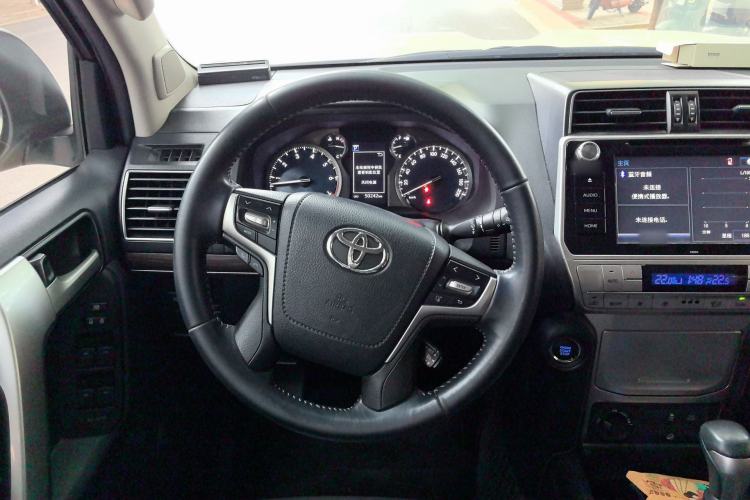 Used Toyota Prado 2018 3.5L Automatic TX-L with Rear-Mounted Spare Tire Steering Wheel