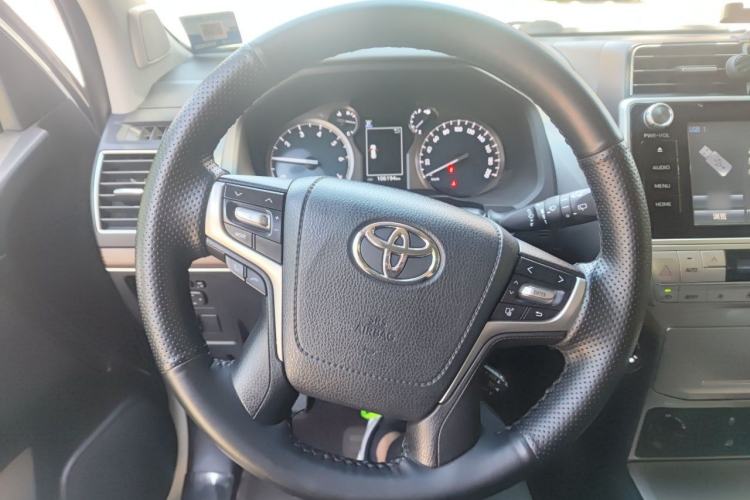 Used Toyota Prado 2018 3.5L Automatic TX-L with Rear-Mounted Spare Tire Steering Wheel