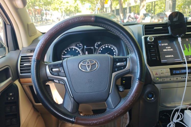 Used Toyota Prado 2018 3.5L Automatic TX-L NAVI with Rear-Mounted Spare Tire Steering Wheel