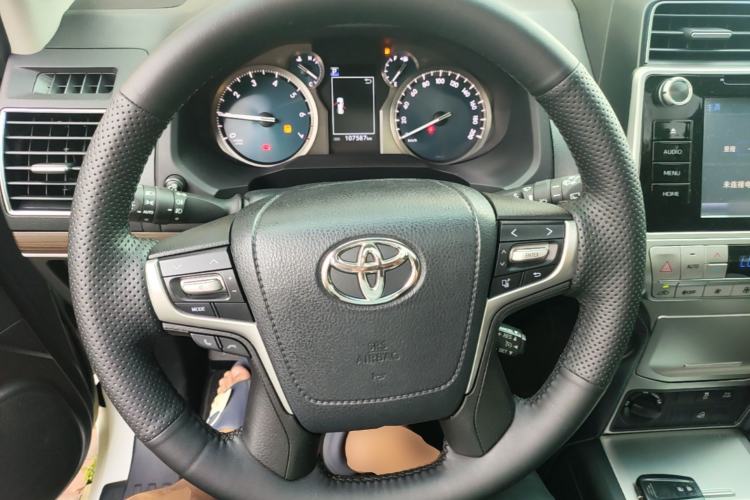 Used Toyota Prado 2018 3.5L Automatic TX-L with Rear-Mounted Spare Tire Steering Wheel
