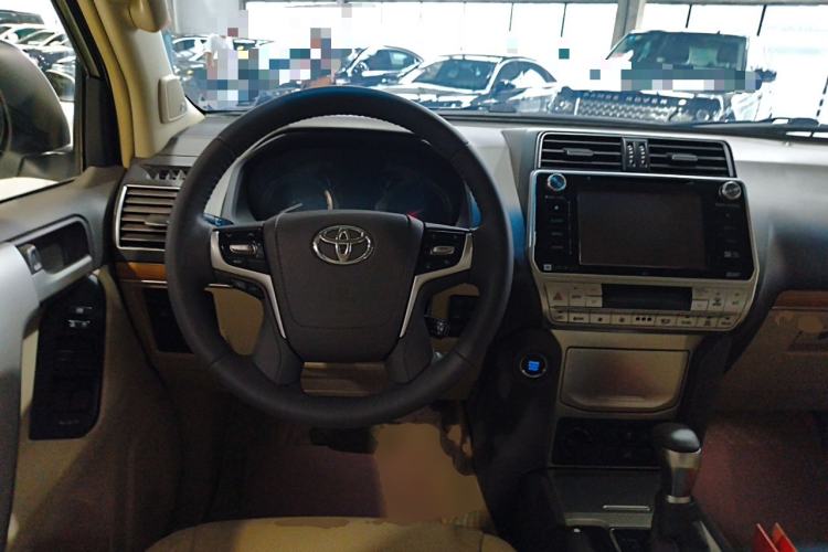 Used Toyota Prado 2018 3.5L Automatic TX-L NAVI with Rear-Mounted Spare Tire Steering Wheel
