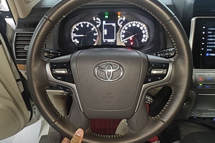 Used Toyota Prado 2018 3.5L Automatic TX-L with Rear-Mounted Spare Tire Steering Wheel