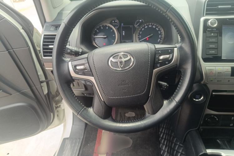 Used Toyota Prado 2018 3.5L Automatic TX-L with Rear-Mounted Spare Tire Steering Wheel